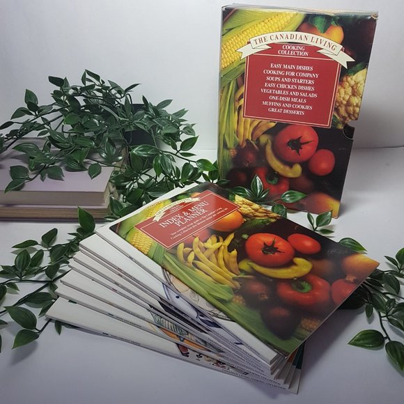 CANADIAN LIVING Cooking Collection 8 Volume Box Set with Index and Menu Planner - Picture 15 of 16